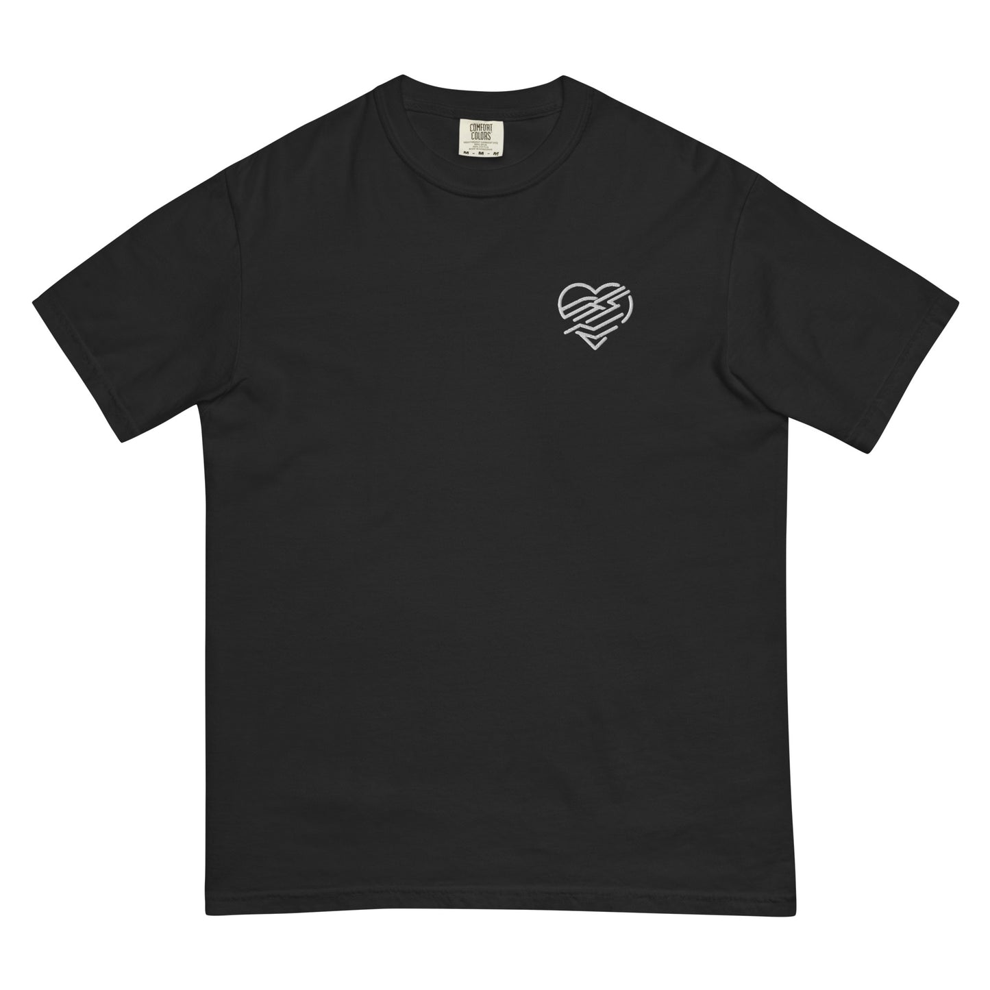 T-shirt Noir Fractured