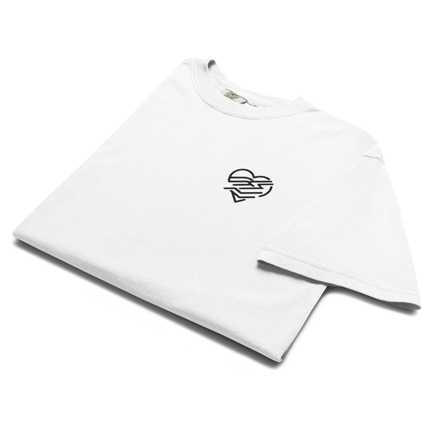 T-shirt Blanc Fractured