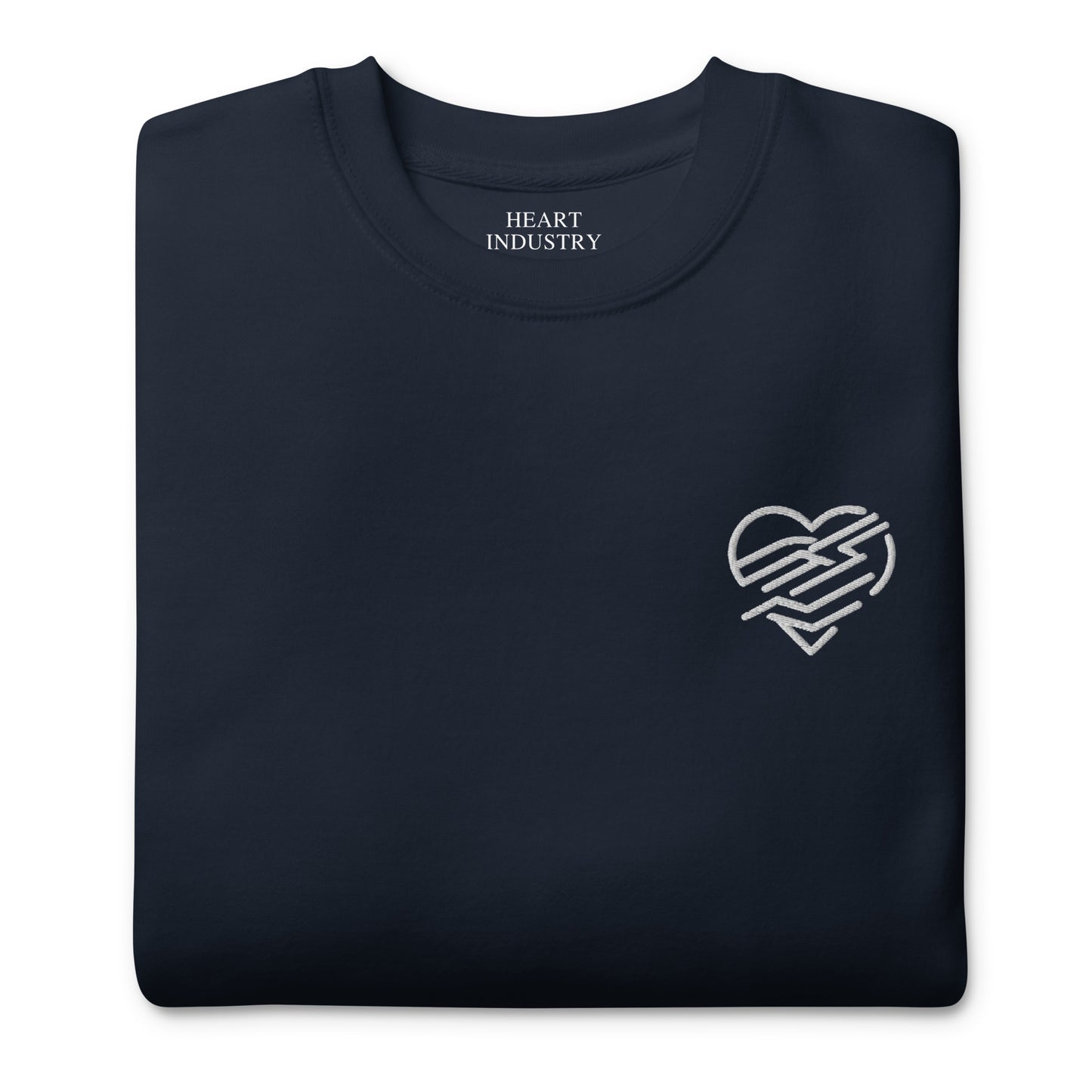 Sweatshirt Bleu Marine Fractured