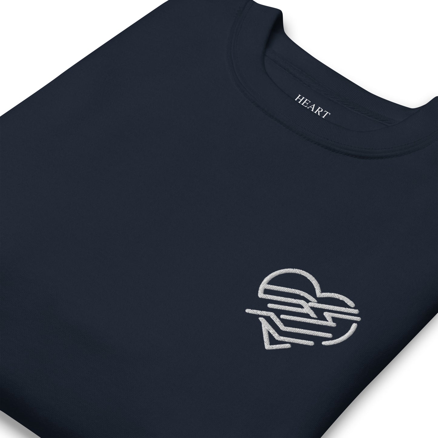 Sweatshirt Bleu Marine Fractured