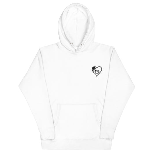 Hoodie Blanc Industry