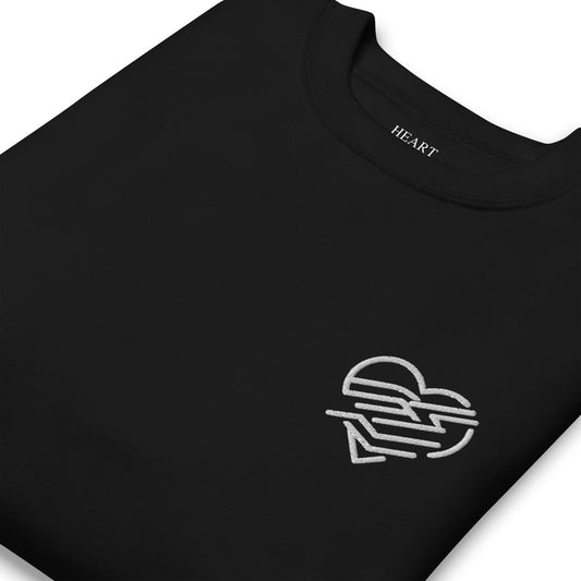 Sweatshirt Noir Fractured