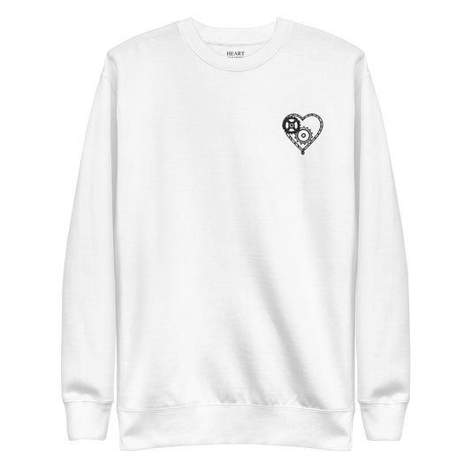 Sweatshirt Blanc Industry
